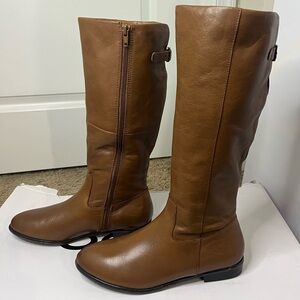 ALDO Women's Brown Keesha Knee High Leather boots